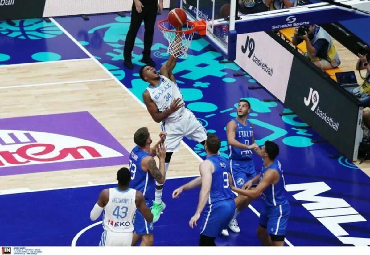 Πρώτη και αήττητη η Εθνική 85-81 την Ιταλία στο Μιλάνο (pics)