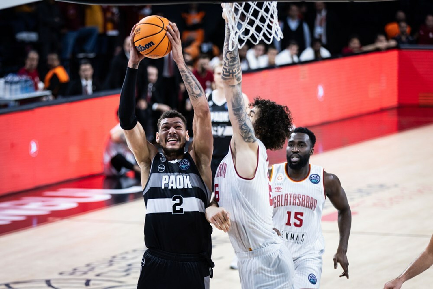 Γαλατάσαραϊ-ΠΑΟΚ 77-88: Σαρωτικός με Χάρισον, Γκίλμορ και Φρίντρικσον! (gallery)