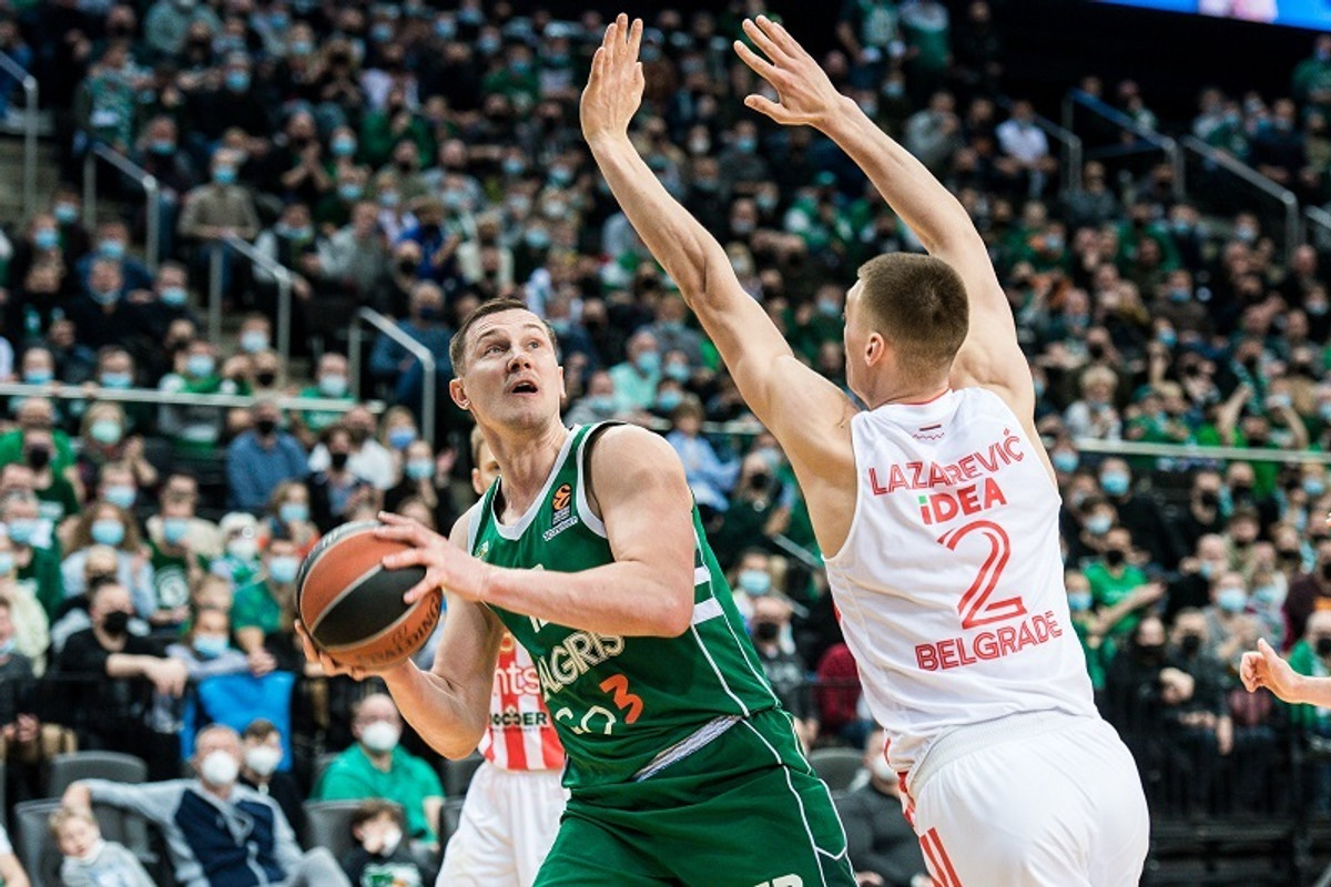 Ζαλγκίρις Κάουνας-Ερυθρός Αστέρας 103-98: Νίκη στην παράταση στο αντίο του Γιανκούνας (video)