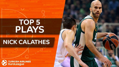 Εντυπωσιακό το Top-5 του Νικ Καλάθη από τη Euroleague!