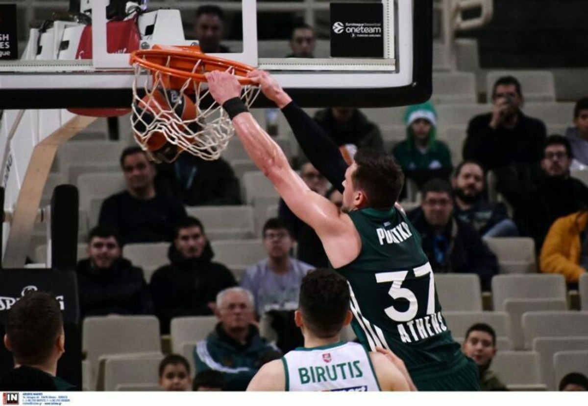 Παναθηναϊκός-Ζαλγκίρις Κάουνας: Η photo gallery από το ΟΑΚΑ