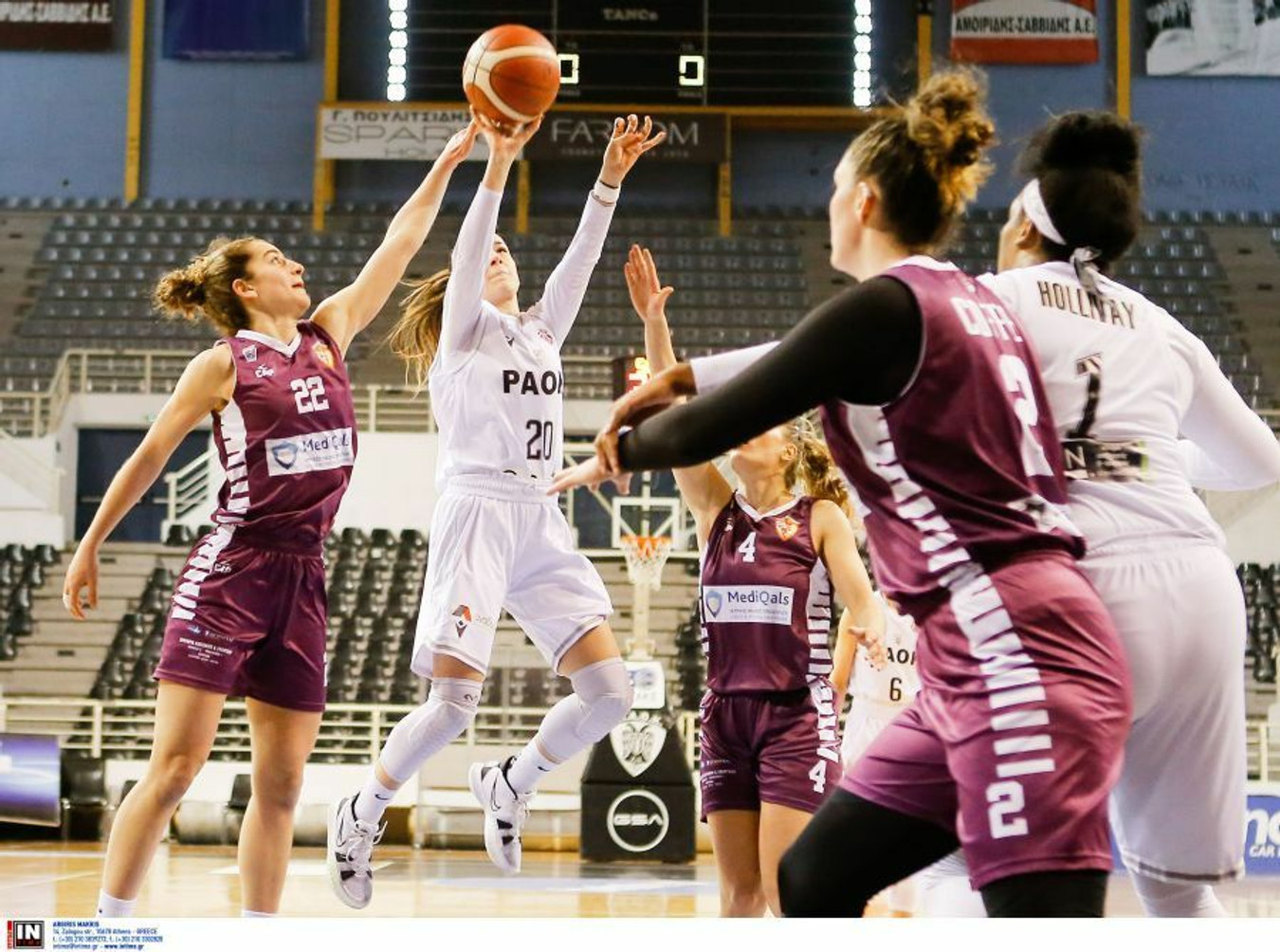 Α1 Γυναικών: Ο ΠΑΟΚ 69-65 τη Νίκη Λευκάδας (pics)