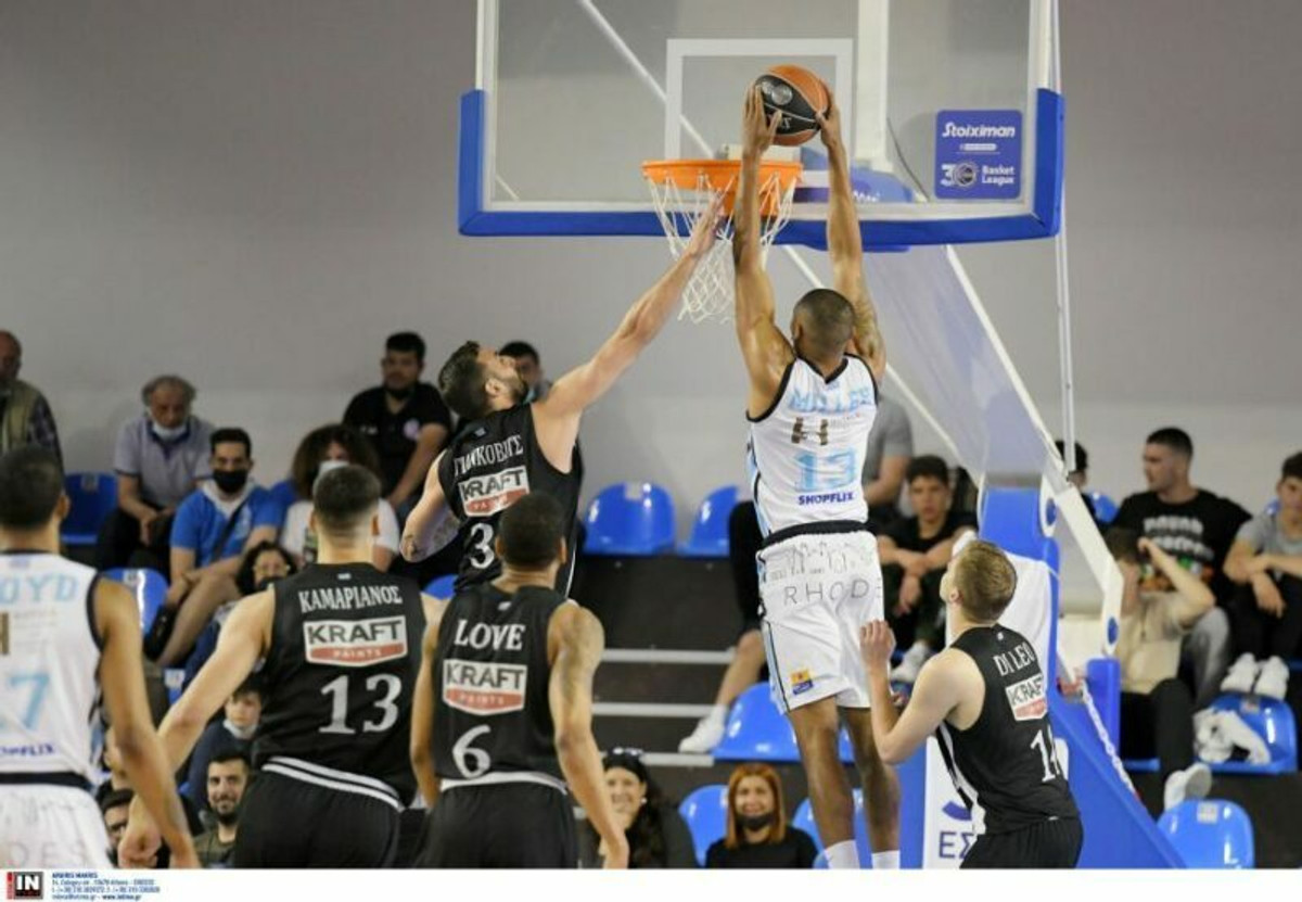 Κολοσσός Ρόδου-ΠΑΟΚ 69-60: Τα highlights του παιχνιδιού (vid)