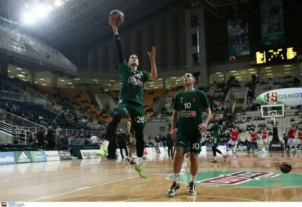 Παναθηναϊκός-Μπαρτσελόνα: Στη 12άδα ο Νέντοβιτς, εκτός ο Φλόιντ
