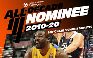 Σοφοκλής Σχορτσανίτης: Υποψήφιος για την Euroleague All Decade Team! (video)