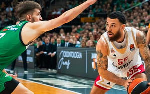 Η Μονακό 83-79 τη Ζαλγκίρις στο Κάουνας - Τρίτος σκόρερ της EuroLeague ο Τζέιμς (vids)