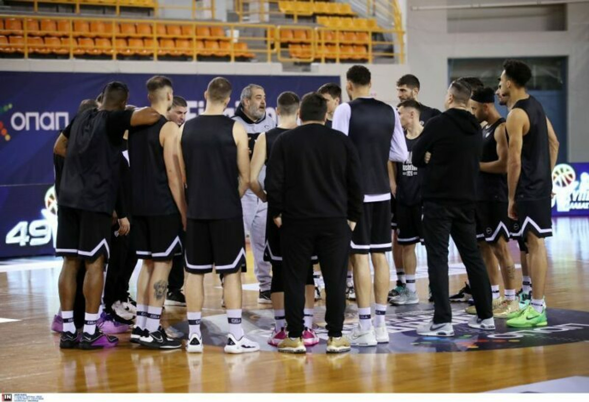 Final-8 Κυπέλλου ΟΠΑΠ: Η προπόνηση του ΠΑΟΚ σε φωτογραφίες