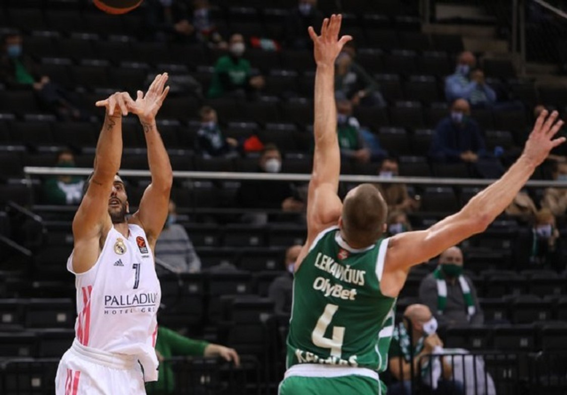 Ρεάλ Μαδρίτης: Νίκησε 93-90 τη Ζαλγκίρις κι άφησε πρώτη... την Μπαρτσελόνα! (video)