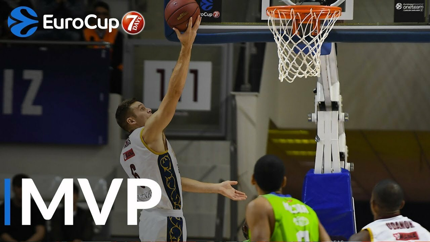 Μπράμος και Λάρσον οι co-MVPs της 8ης αγωνιστικής στο EuroCup (vid)