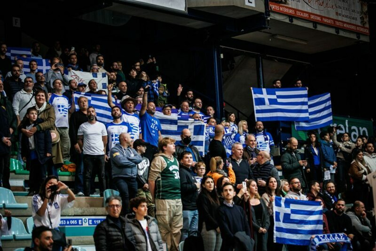 Τα photo clicks από τη νίκη-πρόκριση της Ελλάδας στο Βέλγιο