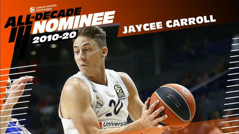 EuroLeague: Ο Τζέισι Κάρολ υποψήφιος για την κορυφαία ομάδα της δεκαετίας (vid)