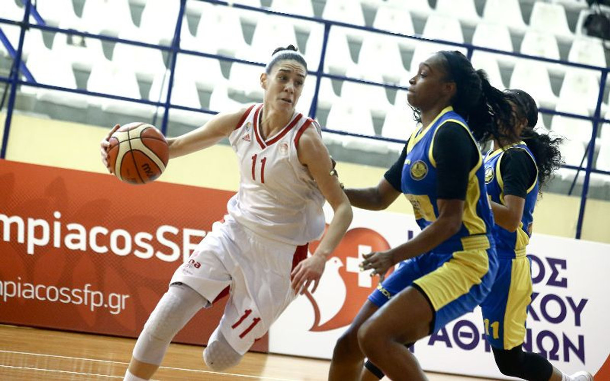 Εύκολα ο Ολυμπιακός, 84-39 τις Εσπέριδες