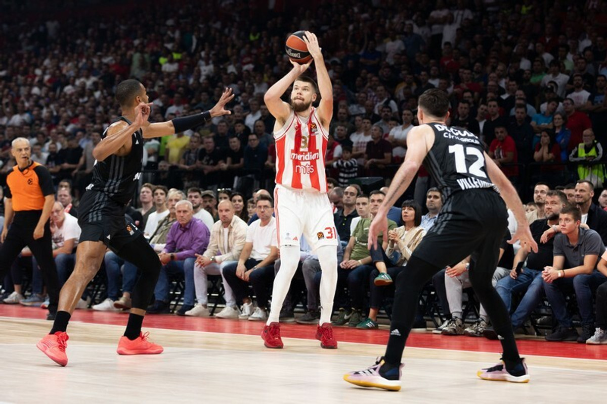 &quot;Καθάρισαν&quot; τα νέα πρόσωπα για τον Ερυθρό Αστέρα, 94-73 τη Βιλερμπάν (vid)