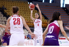 EuroCup Γυναικών: Σαρωτικός ο Ολυμπιακός 103-68 την Μπίντγκοζ (pics)