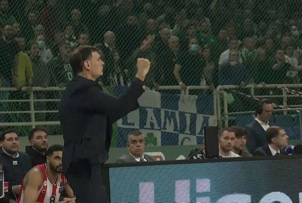 Παναθηναϊκός-Ολυμπιακός: Ο έξαλλος πανηγυρισμός του Μπαρτζώκα (vid)