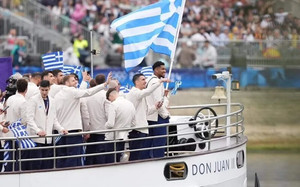 Εθνική: Η selfie της ομάδας μπάσκετ στο πλοιάριο της Τελετής Έναρξης (pic)