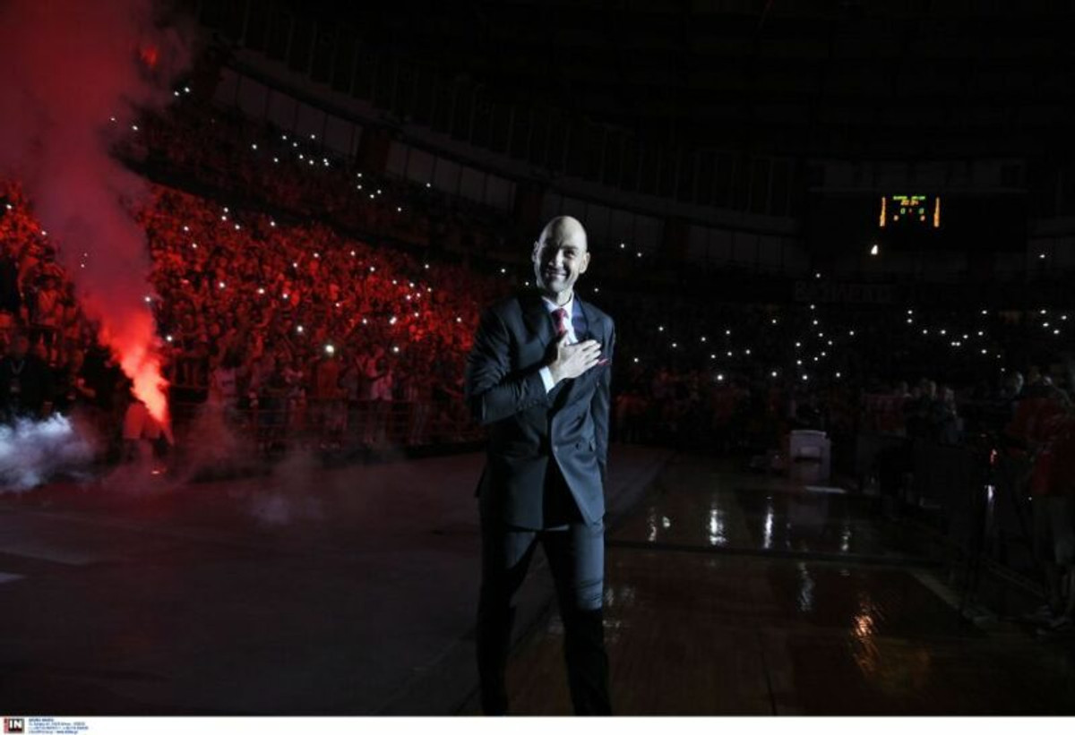 Σπανούλης: &quot;Ήταν όνειρό μου να παίξω στον Ολυμπιακό&quot;
