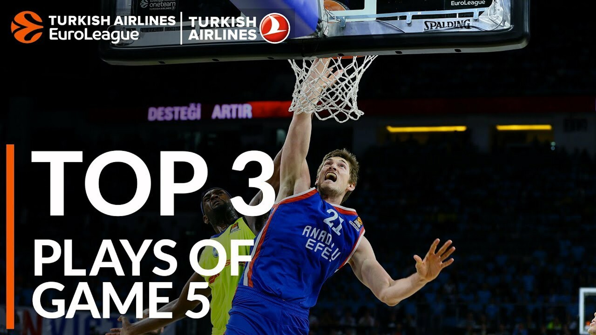 Ο Πλάις στην κορυφή του Top-3 του Game 5 Εφές-Μπαρτσελόνα (video)