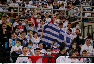 Ελλάδα-Τουρκία: Όμορφη ατμόσφαιρα και...το τρόπαιο στα Άνω Λιόσια (pics)