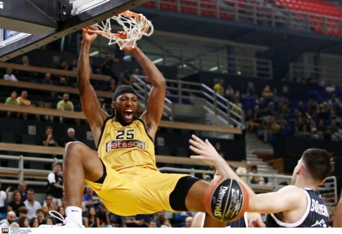 Betsson MVP Οκτωβρίου ο Ακίλ Μίτσελ της ΑΕΚ (vid)