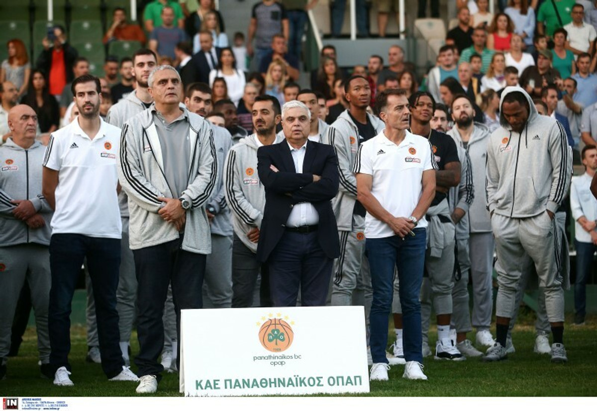 Η παρακάμερα από τον αγιασμό του Παναθηναϊκού (vid)