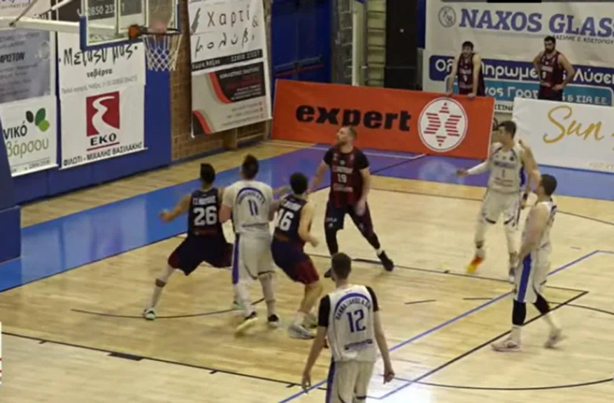 National League 2: Πέρασε ο Πανναξιακός 73-69 και 2-1 την Ηλιούπολη