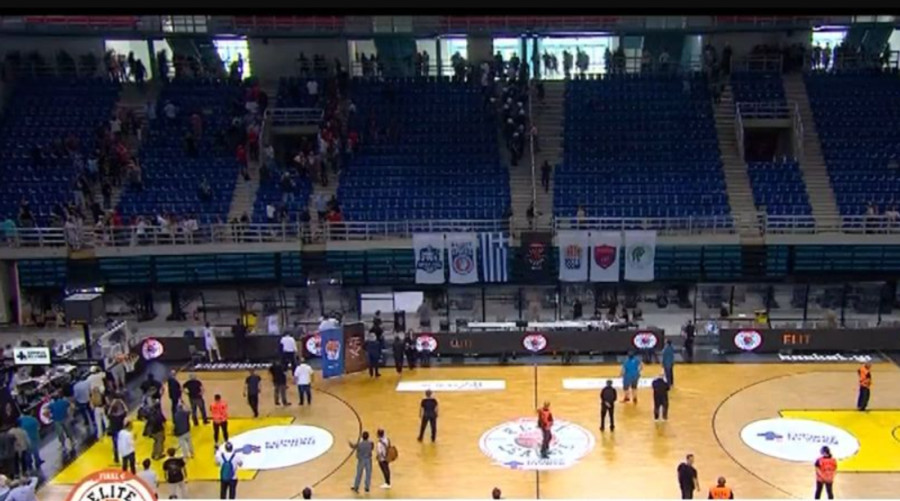 Πανιώνιος-Ηρακλής: Ένταση στις εξέδρες έπειτα από τη λήξη (video)