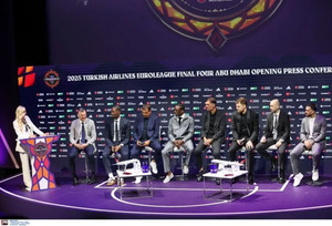 EuroLeague Final-4: Τα photo clicks της συνέντευξης προπονητών-παικτών ( gallery)