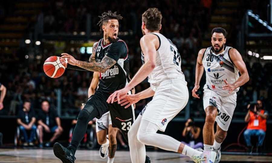 Βίρτους Μπολόνια-Τορτόνα 108-78: Ισοπέδωση και ένα βήμα από τους τελικούς!
