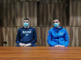 Εθνική Ανδρών: Οι rookies Φλιώνης και Ρογκαβόπουλος παρουσιάζονται (vid)