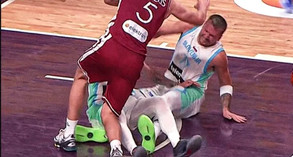Ντόντσιτς: Αποχώρησε τραυματίας από το φιλικό της Σλοβενίας στη Λετονία (vid &amp; pic)