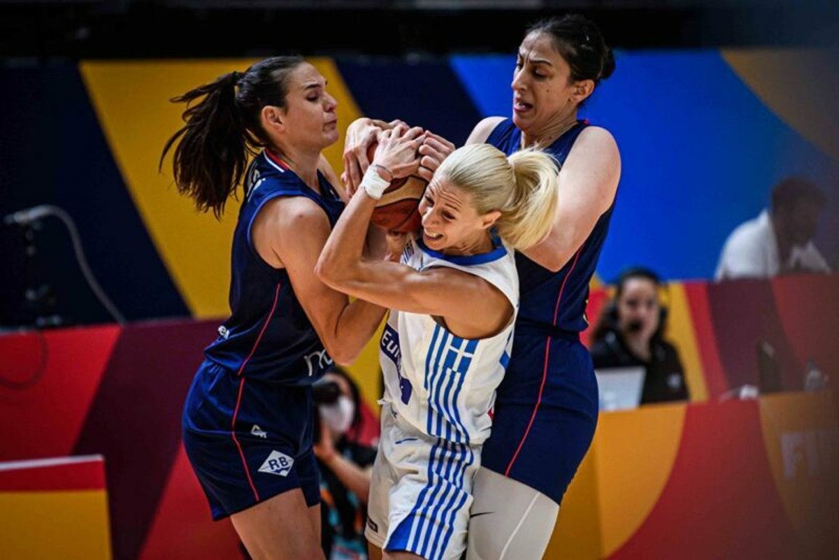 Eurobasket Γυναικών: &quot;Βαριά&quot; ήττα για την Ελλάδα με 51-85 από τη Σερβία (pics)