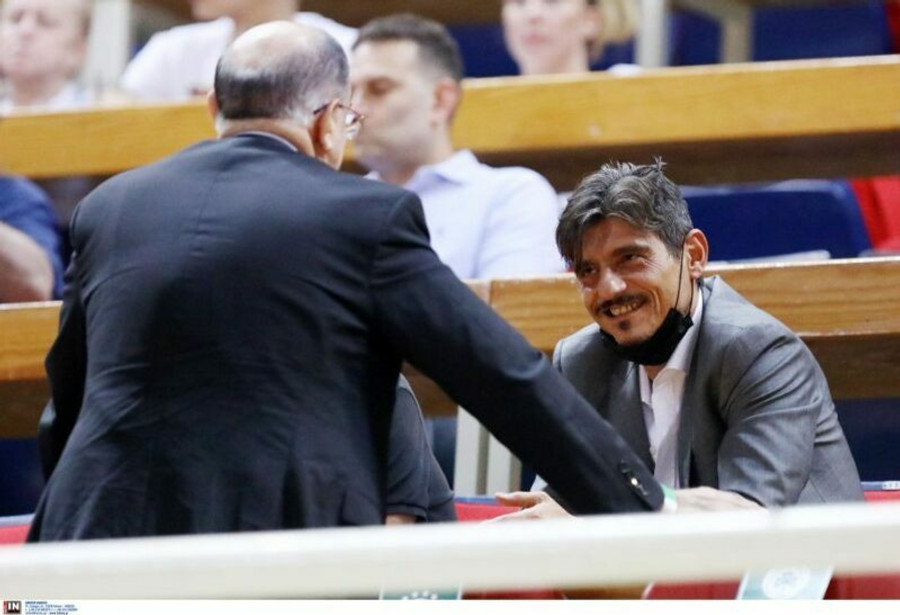 Παναθηναϊκός-Λάρισα: Αποχώρησε νωρίς από το ΟΑΚΑ ο Δ. Γιαννακόπουλος