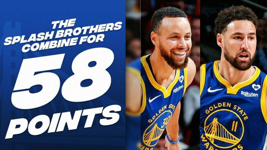 Ρόκετς-Γουόριορς 110-133: Με Splash Brothers η 6η σερί νίκη (vid)