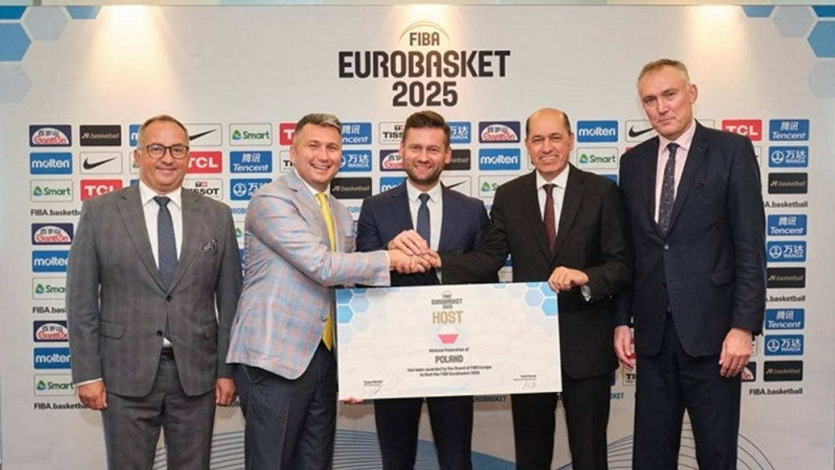 EuroBasket 2025: Στην Πολωνία η διεξαγωγή ενός ομίλου