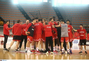 Ολυμπιακός: Η τελευταία προπόνηση πριν το Game 5 με τη Μονακό (gallery)