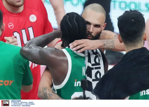 Ολυμπιακός: Το post με την αγκαλιά Φουρνιέ-Ναν (pic)