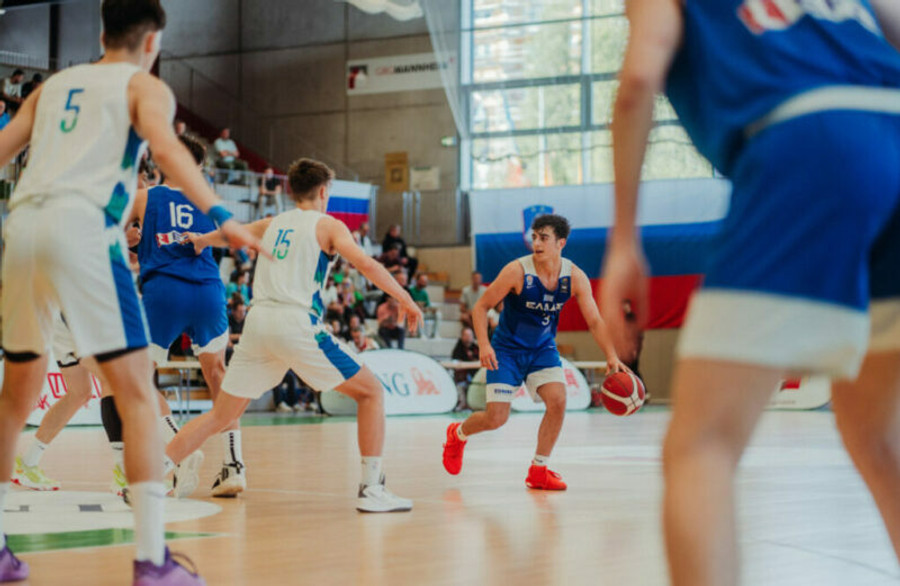 Εθνική Εφήβων: Ήττα (56-65) από τη Σλοβενία και 6η θέση στο &quot;Άλμπερτ Σβάιτσερ&quot;
