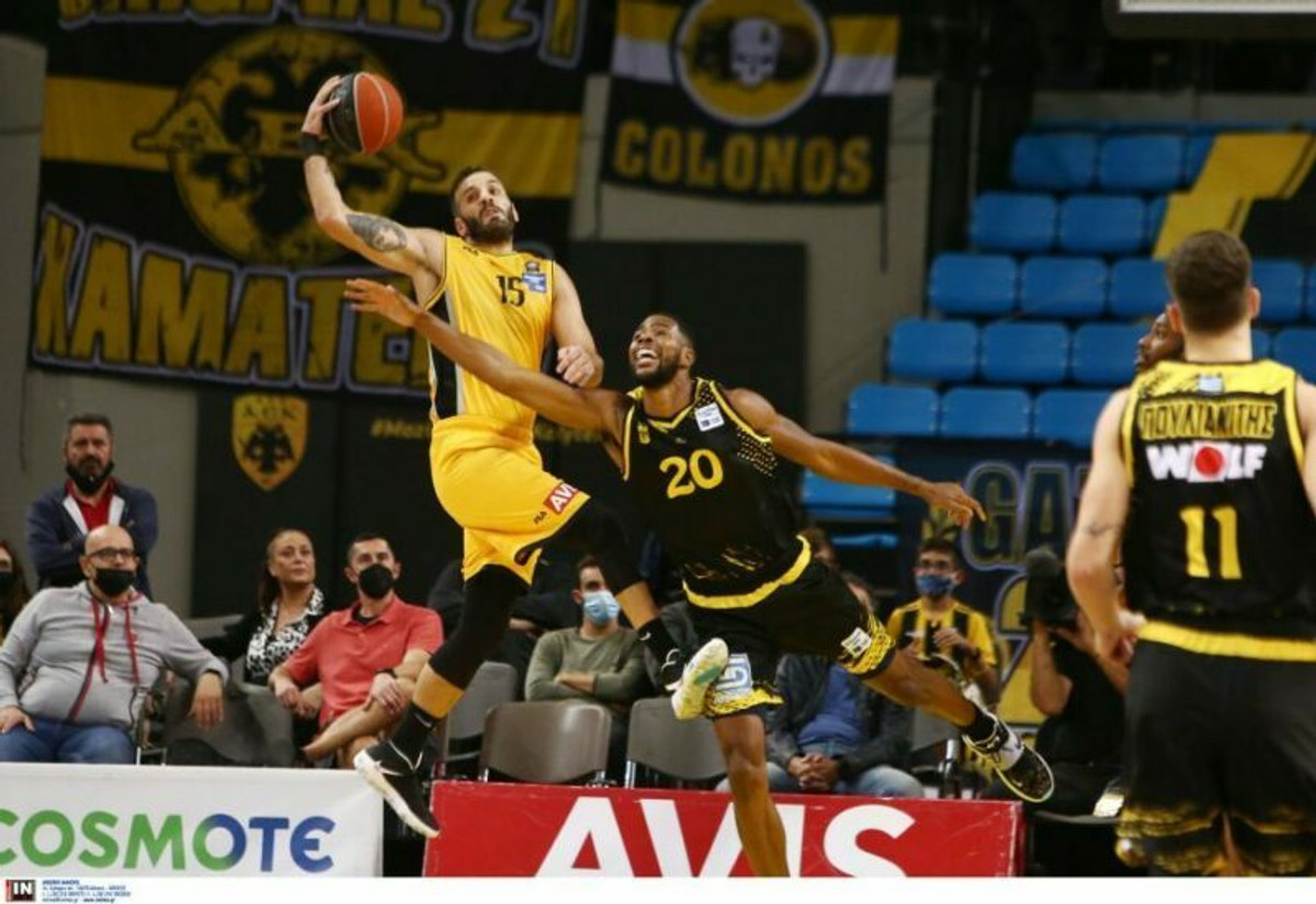 ΑΕΚ-Άρης 64-63: Τα highlights από το θρίλερ στα Άνω Λιόσια (vid)