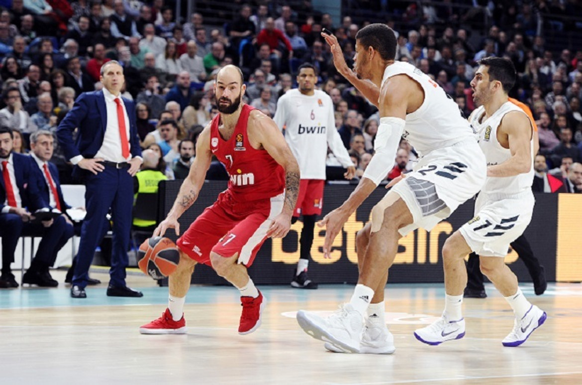 Λύγισε στη Μαδρίτη με 94-78 από τη Ρεάλ ο Ολυμπιακός (pics)