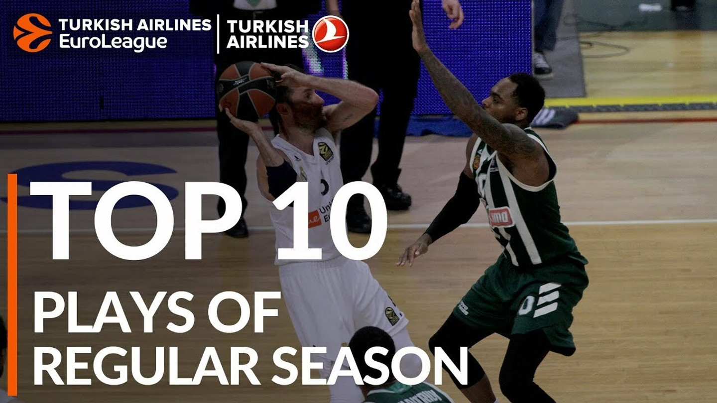 Με Θανάση, Σλούκα και Ρούντι το Top-10 της σεζόν στη Euroleague (video)