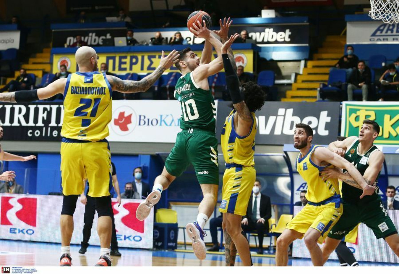 Περιστέρι-Παναθηναϊκός 68-74: Καθάρισε στο τέλος ο Παπαπέτρου (vid &amp; pics)