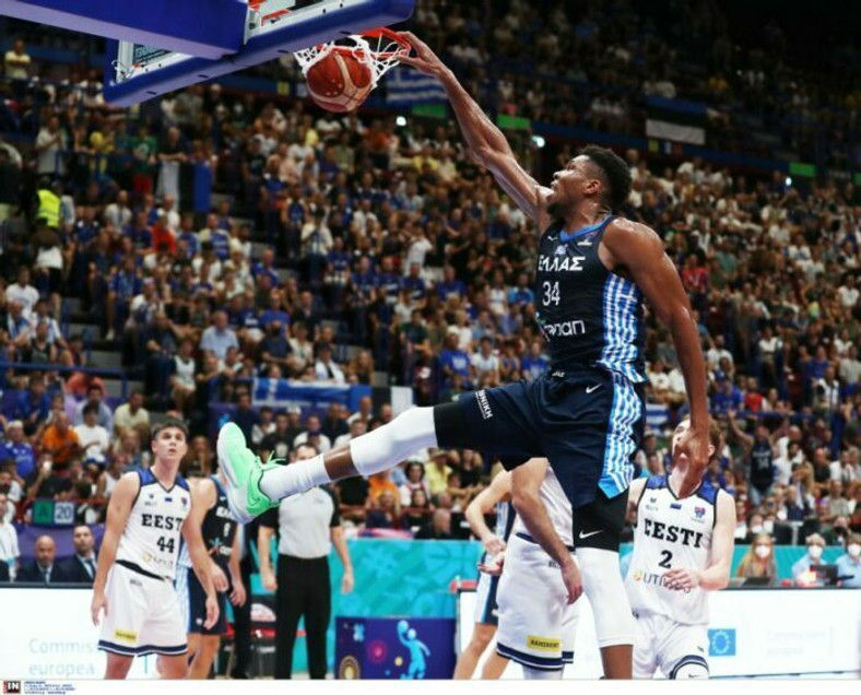 EuroBasket 2022: Ο Αντετοκούνμπο στην κορυφή του Top-10 της 8ης ημέρας (vid)