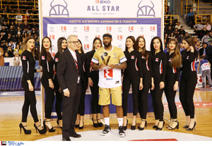 EKO All Star Game: Ο &quot;μπόμπερ&quot; Μπράουν κέρδισε Φράνκαμπ και Φριντέτ στα τρίποντα!