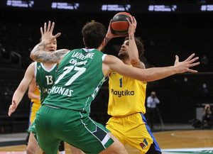Ζαλγκίρις Κάουνας-Μακάμπι Τελ Αβίβ 81-88: Της έκανε τη ζημιά στο σπίτι της! (video)