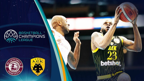 Έτσι νίκησε η ΑΕΚ τη Λιετκαμπέλις ! (video)