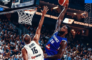 Η Γαλλία 90-66 τη Γερμανία με MVP Γουεμπανιάμα και 7/8 βολές του Λεσόρ! (vids)