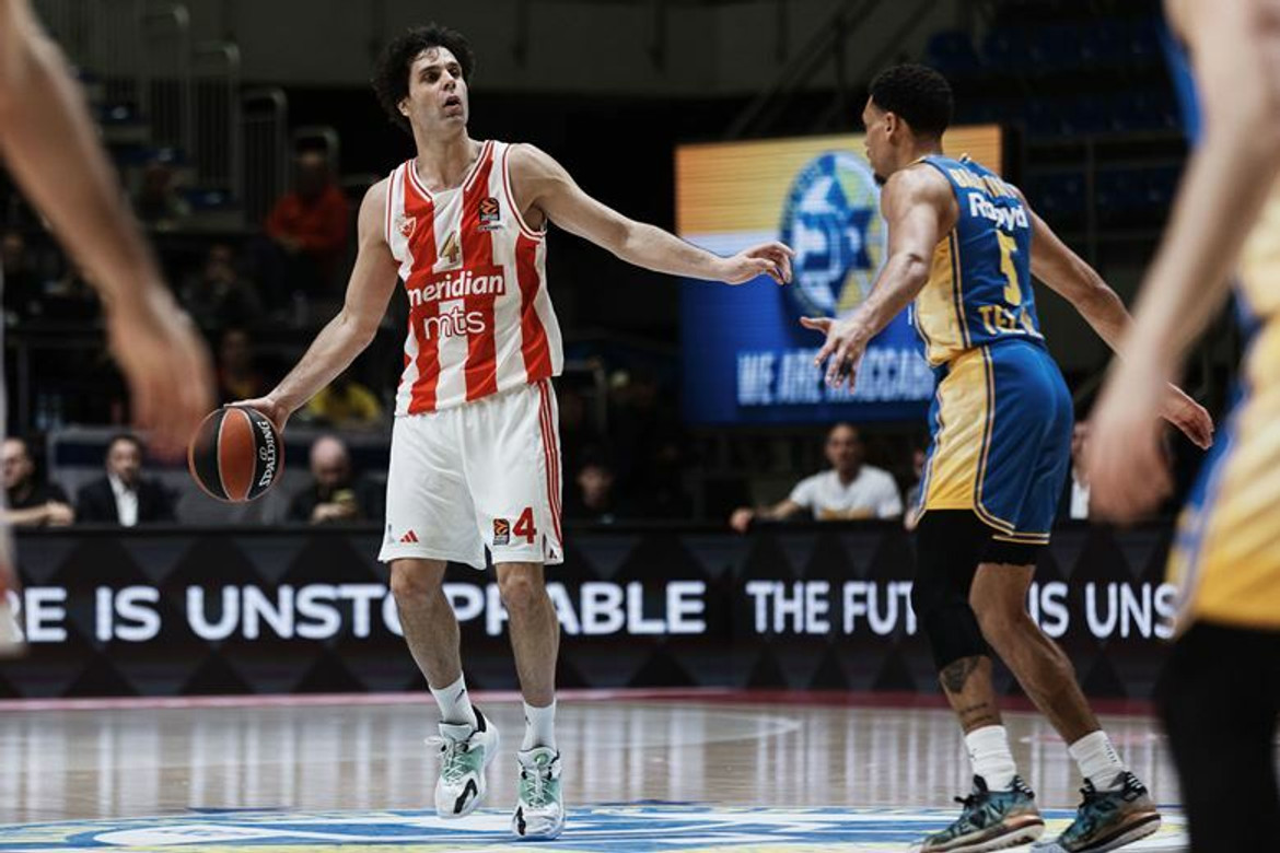Πρώτη εκτός έδρας νίκη για Ερυθρό Αστέρα... στο Βελιγράδι 98-92 τη Μακάμπι! (vid)