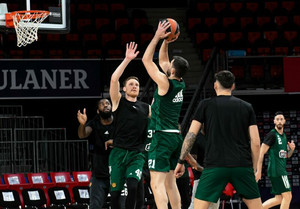 Παναθηναϊκός: Η προπόνηση στο Μόναχο (pics &amp; vids)