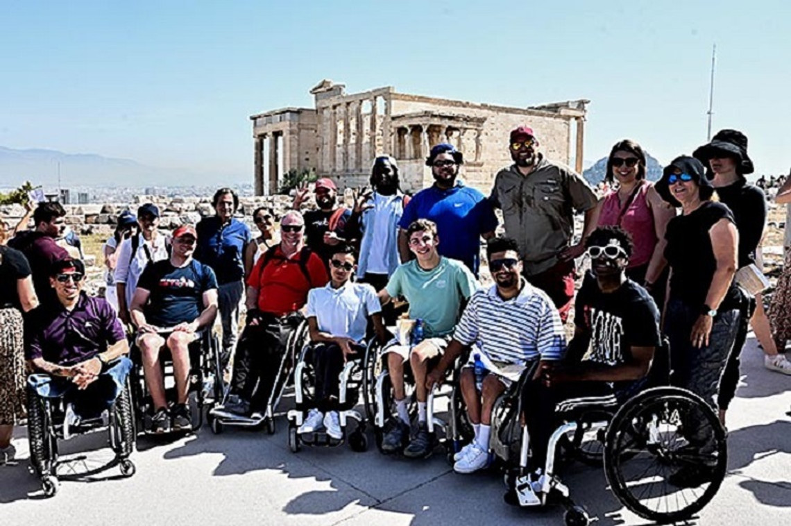 Μπάσκετ με Αμαξίδιο: Στην Ακρόπολη πριν από τα φιλικά με την Εθνική το πανεπιστήμιο Αριζόνα